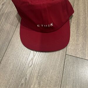 Red Ethik Baseball Cap
